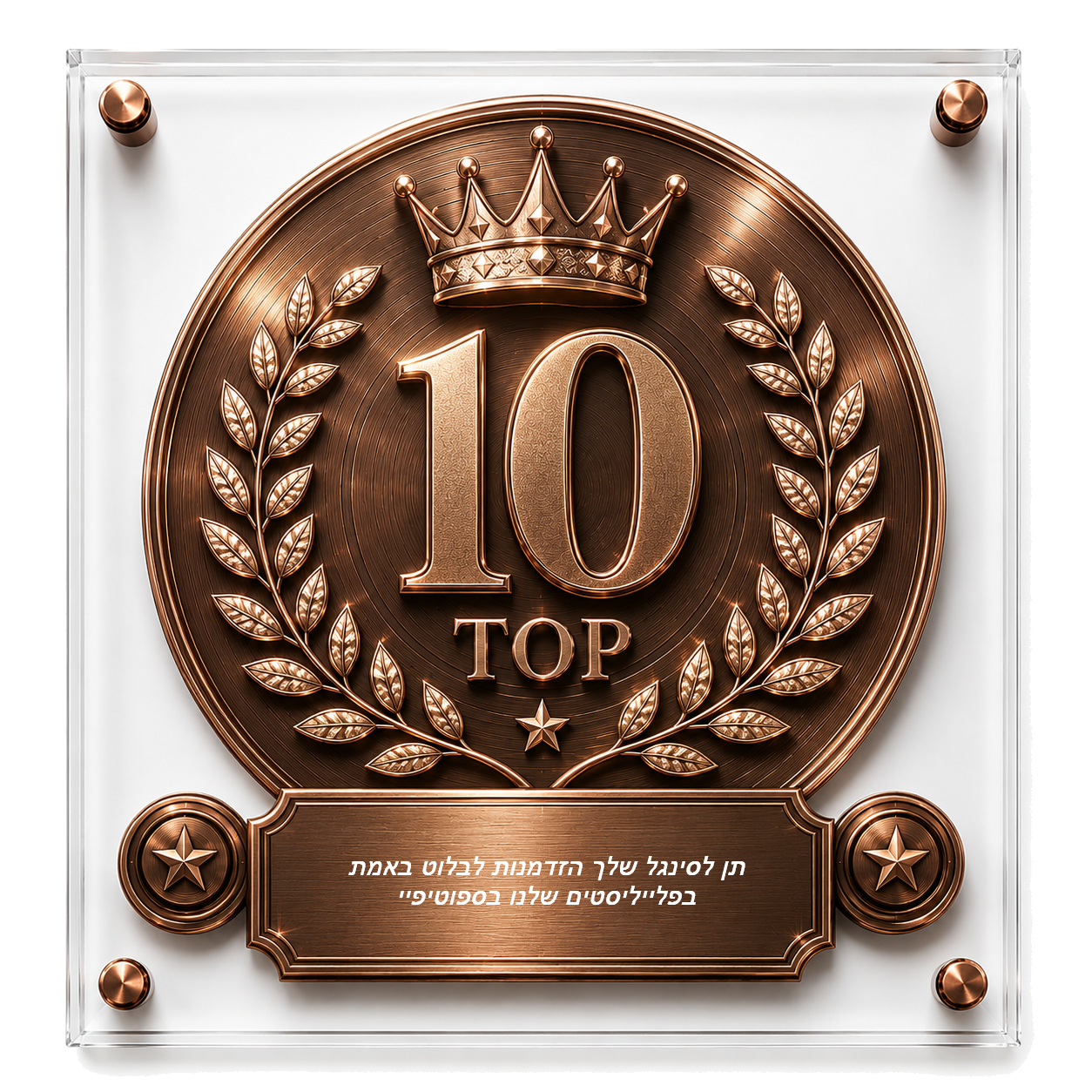 טופ 10 בפלייליסטים שלנו בספוטיפיי